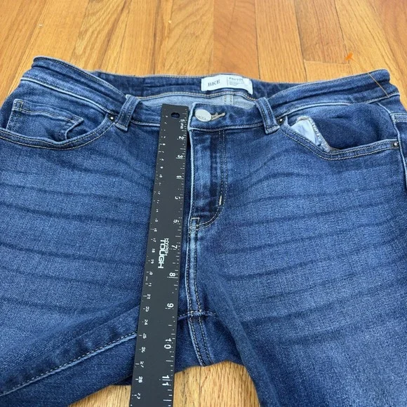 BKE Payton Jeans Womens 29x31.5 Blue Medium Wash Mid Rise Skinny Stretch Denim - Picture 7 of 9